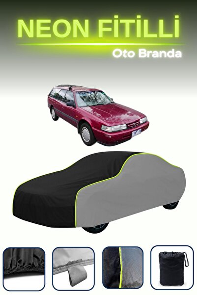 Cemku Shade رمادي-أسود-رمادي [سيارة مازدا 626 3 ستيشن واغن] قماش مشمع مناسب ل...