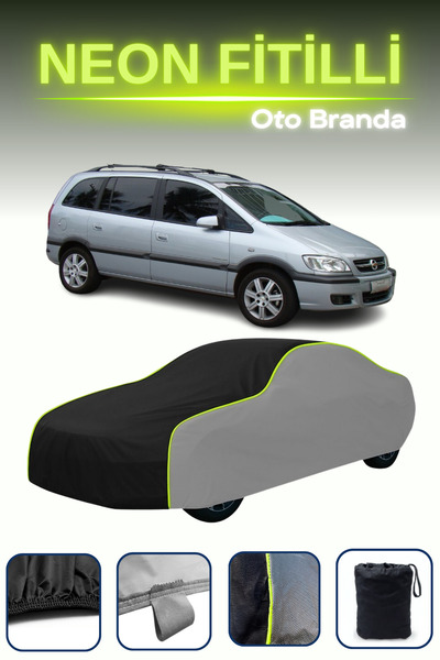 Cemku Shade قماش مشمع سيارة رمادي-أسود-رمادي [شيفروليه زافيرا] متوافق مع غطاء...