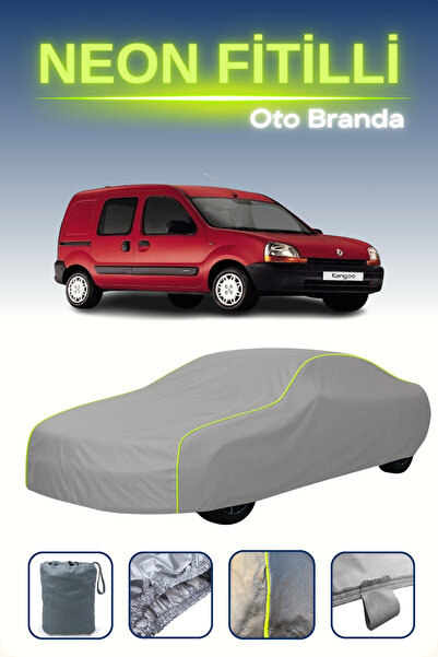 Cemku Shine رمادي [رينو كانجو 1997 - 2003] مشمع سيارة متوافق مع النيون، مقاوم...