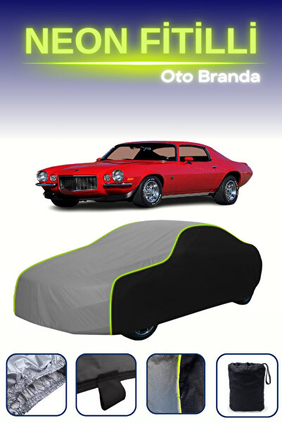 Cemku Fast أسود-رمادي-أسود [شيفروليه كامارو 1970 - 1981] مشمع سيارة متوافق مع...