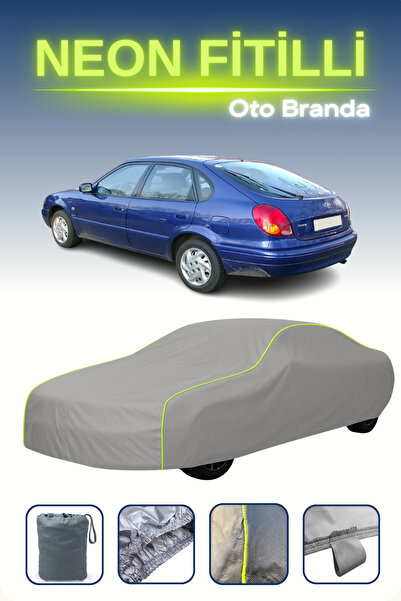 Cemku Shine رمادي [تويوتا كورولا 5 أبواب 1997 - 2000] مشمع سيارة متوافق مع حب...