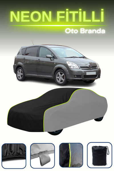 Cemku Shade رمادي-أسود-رمادي [تويوتا كورولا فيرسو 2004 - 2007] مشمع سيارة متو...