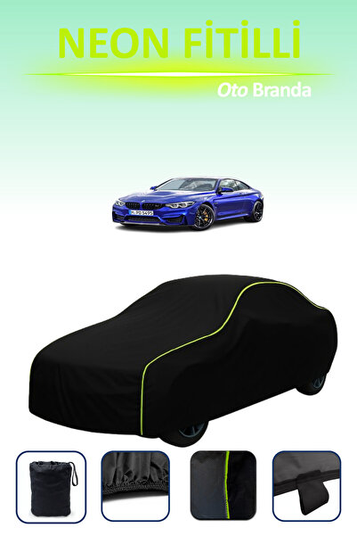 Cemku Cool أسود [Bmw M4 Cs 2017 - 2021] مشمع سيارة متوافق مع حبال النيون، مقا...