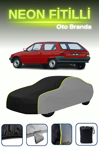 Cemku Shade رمادي-أسود-رمادي [Citroen Axe 3 أبواب 1991 - 1998] مشمع سيارة متو...