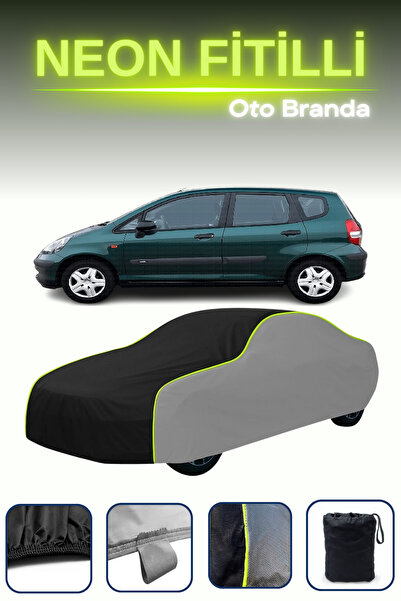 Cemku Shade رمادي-أسود-رمادي [هوندا جاز/يناسب 2002 - 2004] قماش مشمع سيارة ني...