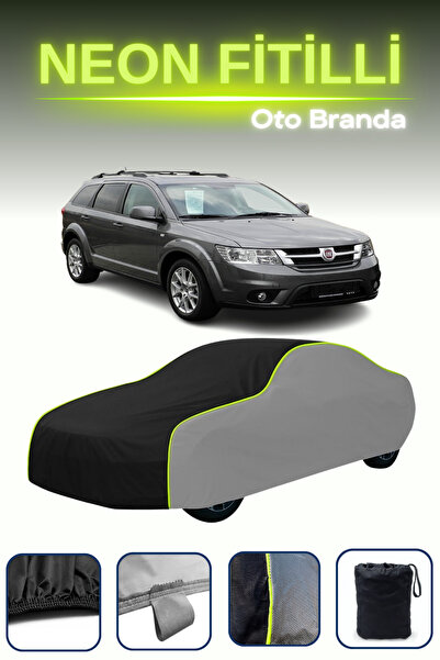 Cemku Shade رمادي-أسود-رمادي [فيات فريمونت 2011 - 2021] مشمع سيارة متوافق مع ...