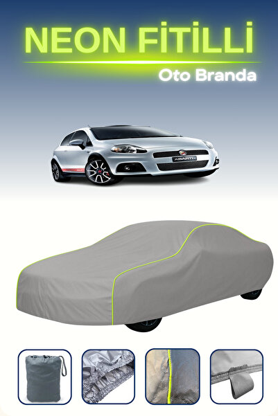 Cemku Shine Gray [Fiat Grande Punto Abarth 2007 - 2021] Compatible Neon Corde...