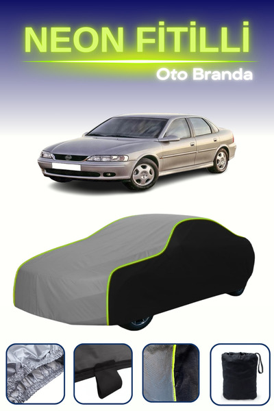 Cemku Fast أسود-رمادي-أسود [أوبل فيكترا سيدان 1999 - 2002] مشمع سيارة متوافق ...