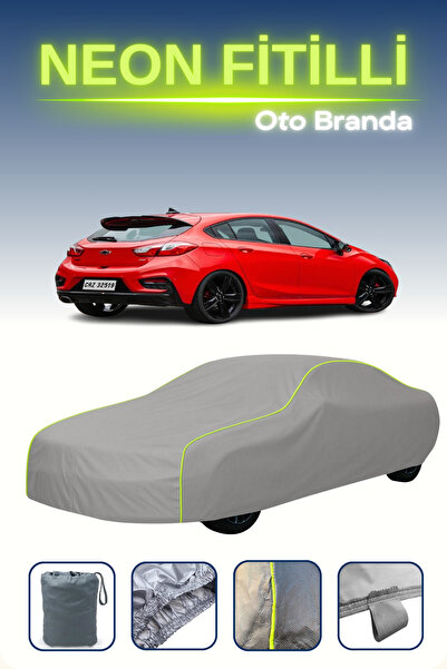 Cemku Shine رمادي [شيفروليه كروز هاتشباك 2018 - 2021] مشمع سيارة متوافق مع حب...