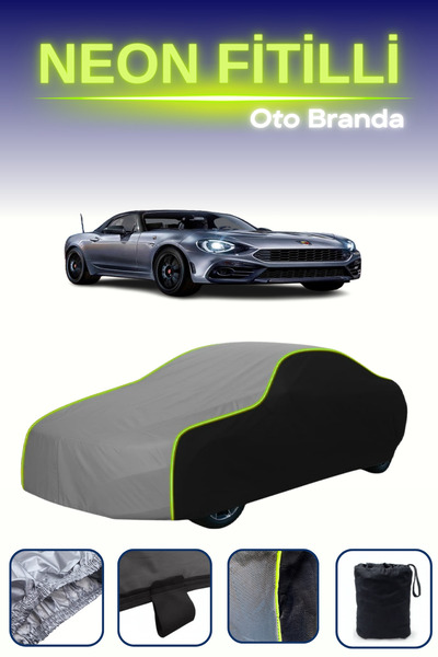 Cemku Fast Black-Grey-Black [Fiat 124 Gt Abarth 2018 - 2021] Compatible Neon ...