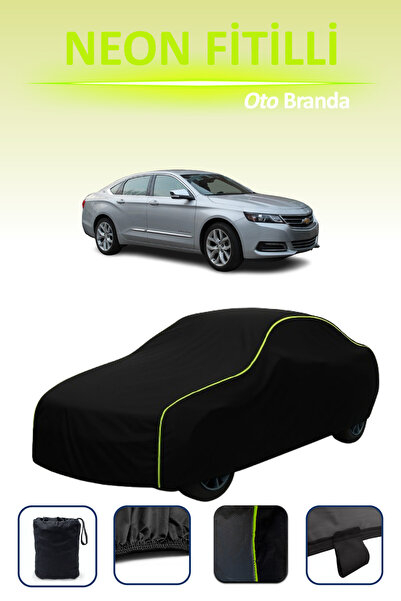 Cemku Cool أسود [شيفروليه إمبالا X] متوافق مع مشمع السيارة المضلع النيون، مقا...