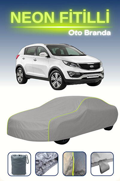 Cemku Shine رمادي [كيا سبورتاج] مشمع سيارة متوافق مع النيون، مقاوم للماء والغبار