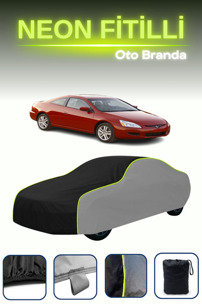 Cemku Shade رمادي-أسود-رمادي [هوندا أكورد كوبيه 2003 - 2005] قماش مشمع سيارة ...