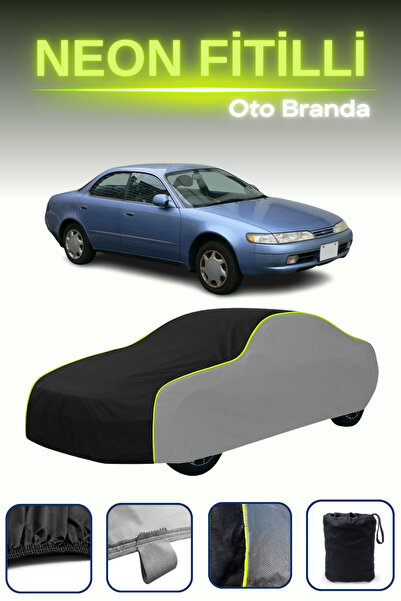 Cemku Shade رمادي-أسود-رمادي [تويوتا كورولا سيريس] غطاء سيارة متوافق مع حبال ...