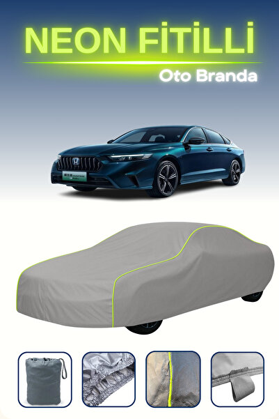 Cemku Shine رمادي [Honda Inspire 6] مشمع سيارة متوافق مع حبال النيون، مقاوم ل...