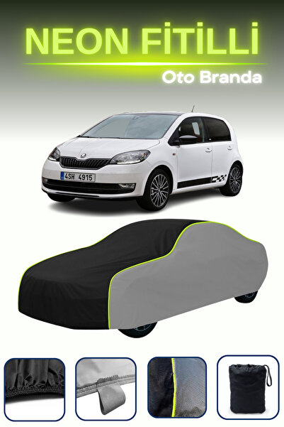 Cemku Shade رمادي-أسود-رمادي [سكودا سيتيجو 5 أبواب 2017 - 2019] مشمع سيارة مت...