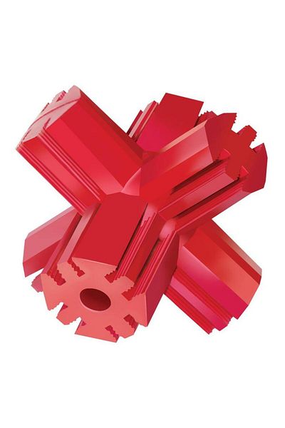Kong Dog Teeth Care Toy 9cm (Red) [m]