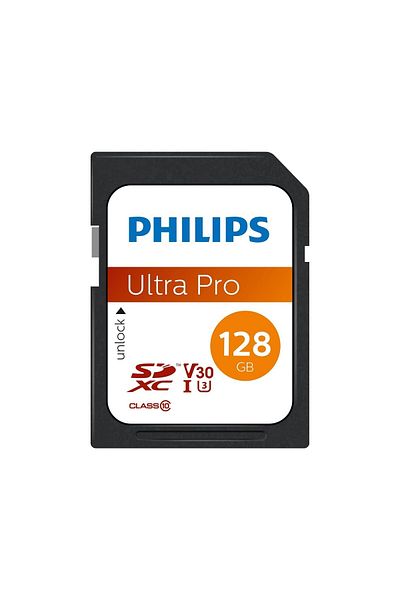 Philips 128Gb Sd Card |   Ultra Pro |   V30 – Uhs-I U3 – 4K Performance