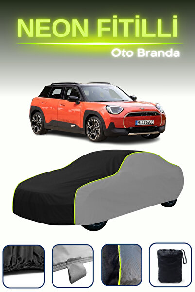 Cemku Shade رمادي-أسود-رمادي [ميني كوبر أسيمان] غطاء سيارة متوافق مع حبال الن...