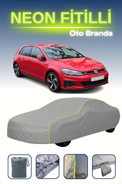 Cemku Shine رمادي [Volkswagen Golf VII Gte 2014 - 2017] مشمع سيارة متوافق مع ...