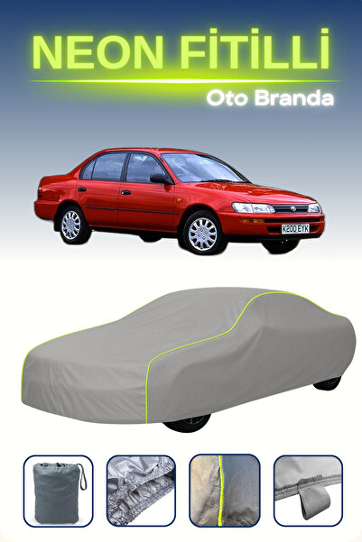 Cemku Shine رمادي [تويوتا كورولا سيدان 1992 - 1997] مشمع سيارة متوافق مع الني...