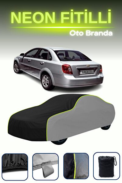 Cemku Shade رمادي-أسود-رمادي [شيفروليه لاسيتي سيدان] قماش مشمع سيارة نيون متو...