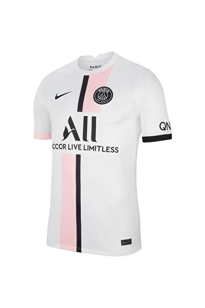 Nike Psg Mnk Df Stad Jsy Ss Aw Erkek Beyaz T-shirt - CV7902-101