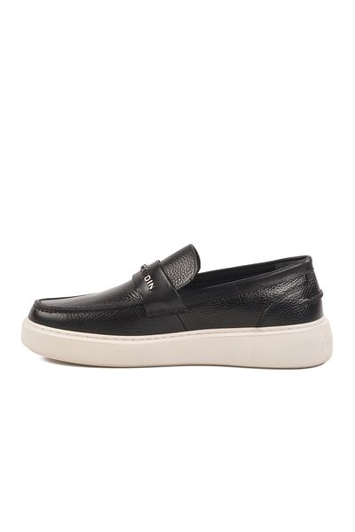 Pierre Cardin Pantofi casual pentru bărbați din piele naturală neagră 10499 M