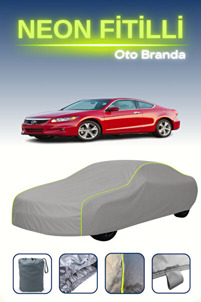 Cemku Shine رمادي [هوندا أكورد 9 كوبيه] مشمع سيارة متوافق مع حبال النيون، مقا...