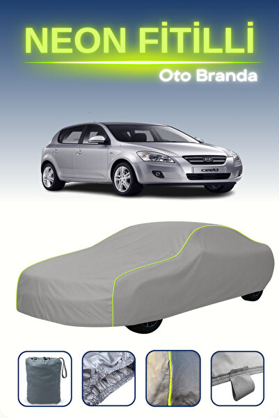 Cemku Shine رمادي [كيا CEE& # 039;D 2009 - 2012] مشمع سيارة متوافق مع حبال ال...