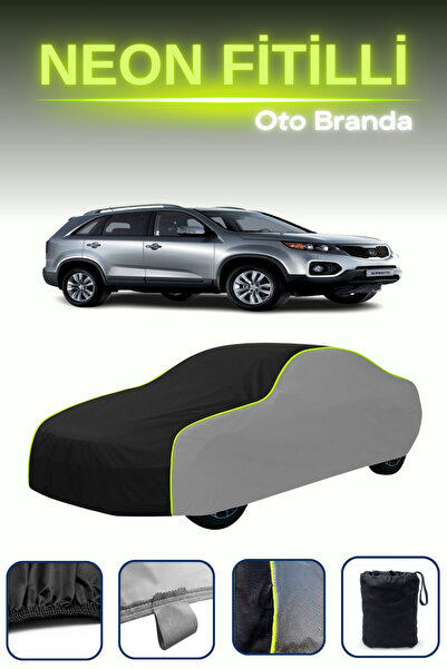 Cemku Shade رمادي-أسود-رمادي [كيا سورينتو 2009 - 2014] مشمع سيارة متوافق مع ح...