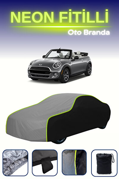 Cemku Fast أسود-رمادي-أسود [ميني كوبر كابريوليه 2018 - 2021] مشمع سيارة متواف...