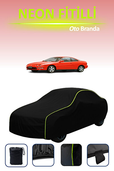 Cemku Cool Black [Honda Integra 3] Compatible Neon Corded Car Tarpaulin, Wate...