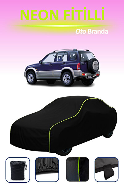 Cemku Cool أسود [سوزوكي إسكودو / جراند فيتارا 5 أبواب 1998 - 2005] مشمع سيارة...