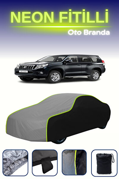 Cemku Fast أسود-رمادي-أسود [تويوتا لاند كروزر 150 5 أبواب 2013 - 2017] مشمع س...