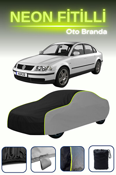 Cemku Shade قماش مشمع سيارة رمادي-أسود-رمادي [فولكس فاجن باسات أولتراك] متواف...