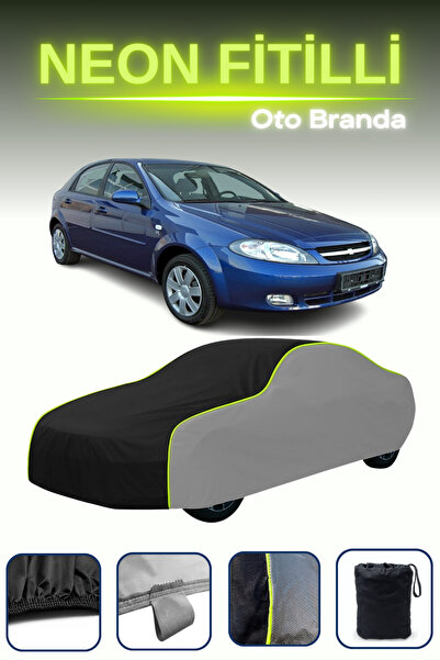 Cemku Shade رمادي-أسود-رمادي [شيفروليه لاسيتي هاتشباك] غطاء سيارة متوافق مع ح...