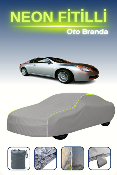 Cemku Shine رمادي [نيسان ألتيما كوبيه 2007 - 2012] مشمع سيارة متوافق مع حبال ...