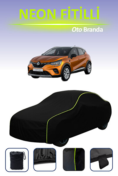 Cemku Cool أسود [رينو كابتور] مشمع سيارة متوافق مع حبال النيون، مقاوم للماء و...