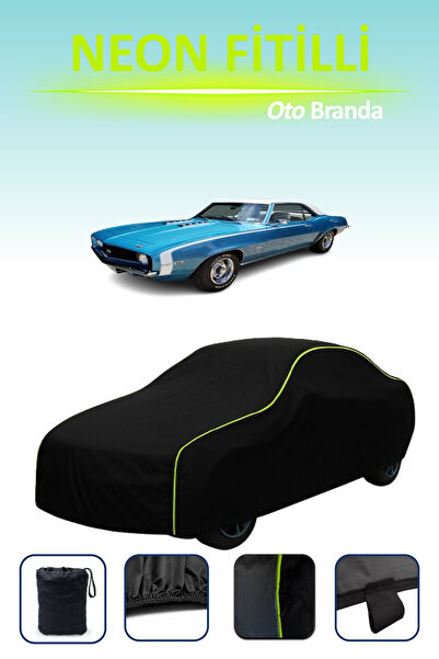 Cemku Cool أسود [شيفروليه كامارو L-48 سوبر سبورت 1967 - 1969] مشمع سيارة متوافق مع النيون