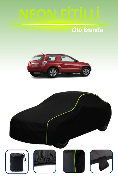 Cemku Cool أسود [سوزوكي جراند فيتارا 3 أبواب 2008 - 2021] مشمع سيارة مضلع نيو...