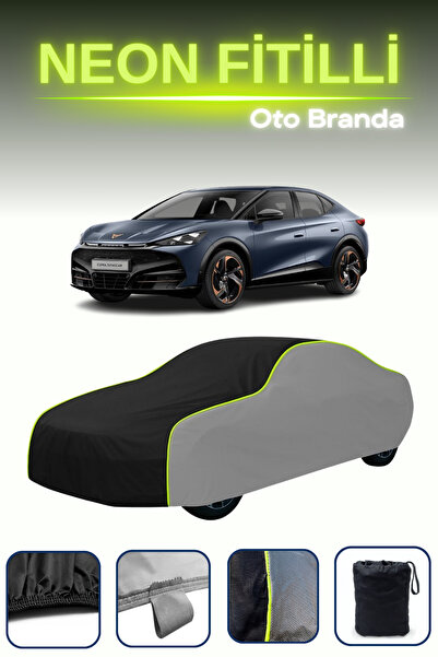 Cemku Shade قماش مشمع السيارة المجهز باللون الرمادي والأسود والرمادي [كوبرا ت...