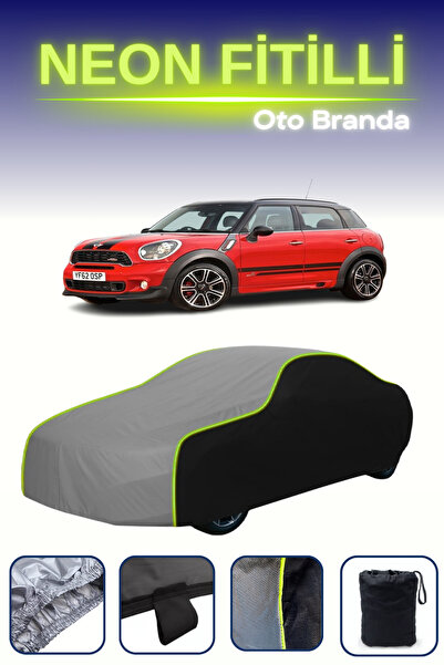 Cemku Fast أسود-رمادي-أسود [ميني كوبر كونتريمان 2010 - 2014] مشمع سيارة متواف...