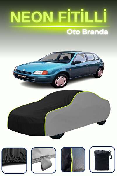 Cemku Shade رمادي-أسود-رمادي [Toyota Starlet 5 أبواب 1996 - 1999] مشمع سيارة ...