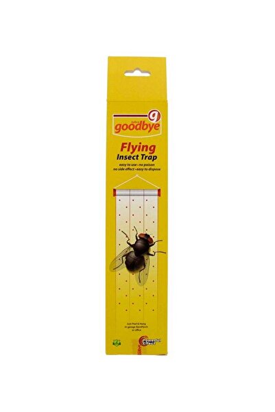 goodbye مصيدة الحشرات الطائرة الصفراء