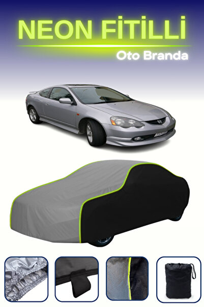Cemku Fast Black-Gray-Black [Honda Integra 4] Compatible Neon Corded Car Tarp...