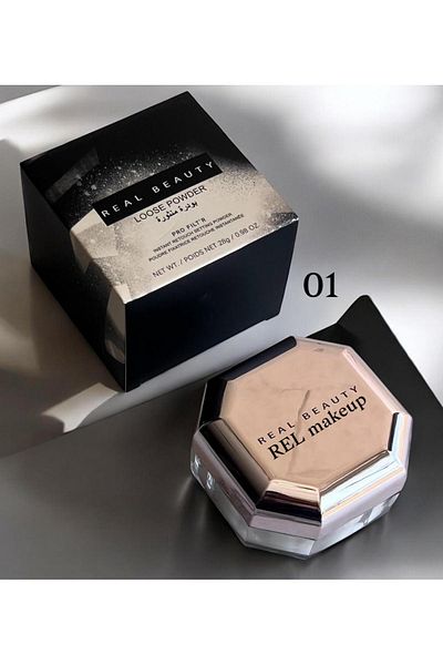 real beauty Loose Powder No. 01 – The perfect finishing touch