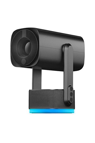 Everest PJ08 Taşınabilir Şarjlı 5200mAh Wi-Fi Auto Focus RGB 720P HD 4K Android 11 HD Projeksiyon