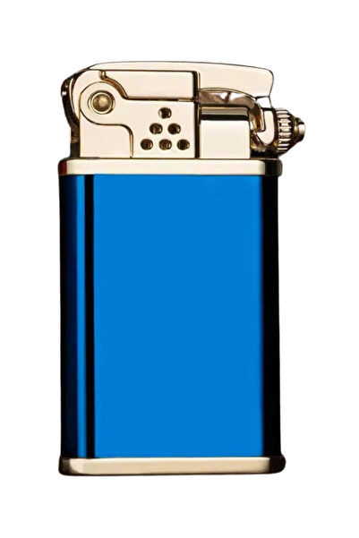 Jobon Tek Torch Pürmüz Gold Lacivert Metal Puro Çakmağı