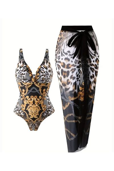 G&H UNDERWEAR Golden Ottoman Swimsuit Set